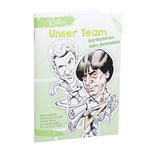Unser Team - das Fußballkarikaturenmalbuch